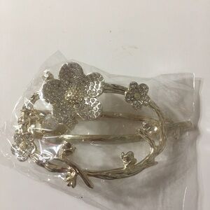 Flower clip for hair accessories